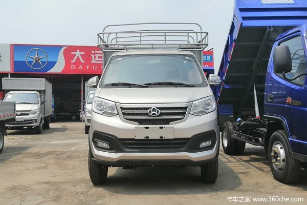 长安跨越王X3 舒适版 1.5L 汽油 112马力 2.55米双排仓栅式小卡(国六)(SC5031CCYYAS64)