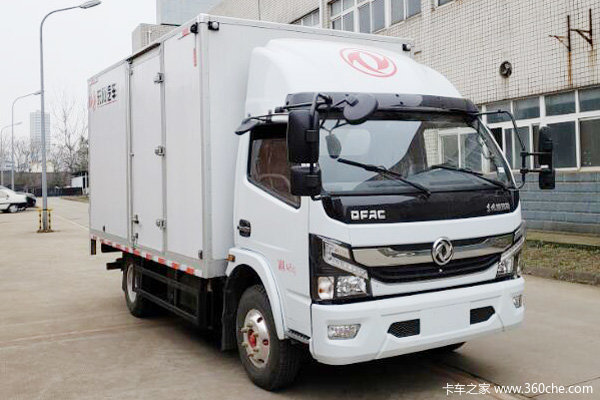 东风电动 EV400 7.49T 4.2米单排纯电动厢式运输车(DFA5070XXYKBEV)86.02kWh