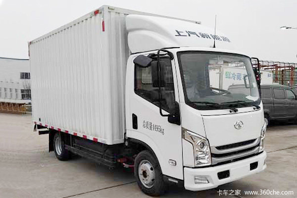 上汽跃进 EC100-33 4.5T级 4.17米单排纯电动厢式运输车