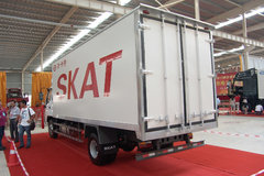 时骏 斯卡特 130马力 4X2 5.8米排半厢式载货车(LFJ5088XXYG1)