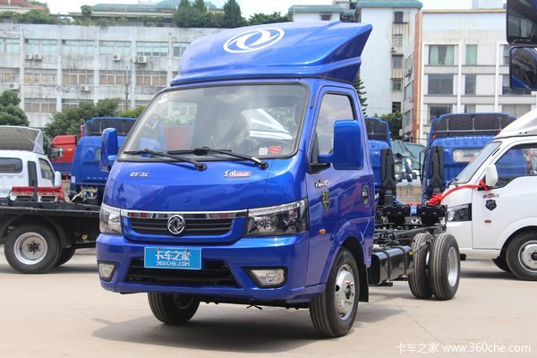 东风途逸 T5 1.6L 105马力 CNG 3.7米单排仓栅式小卡(国六)(EQ5030CCY16NCAC)