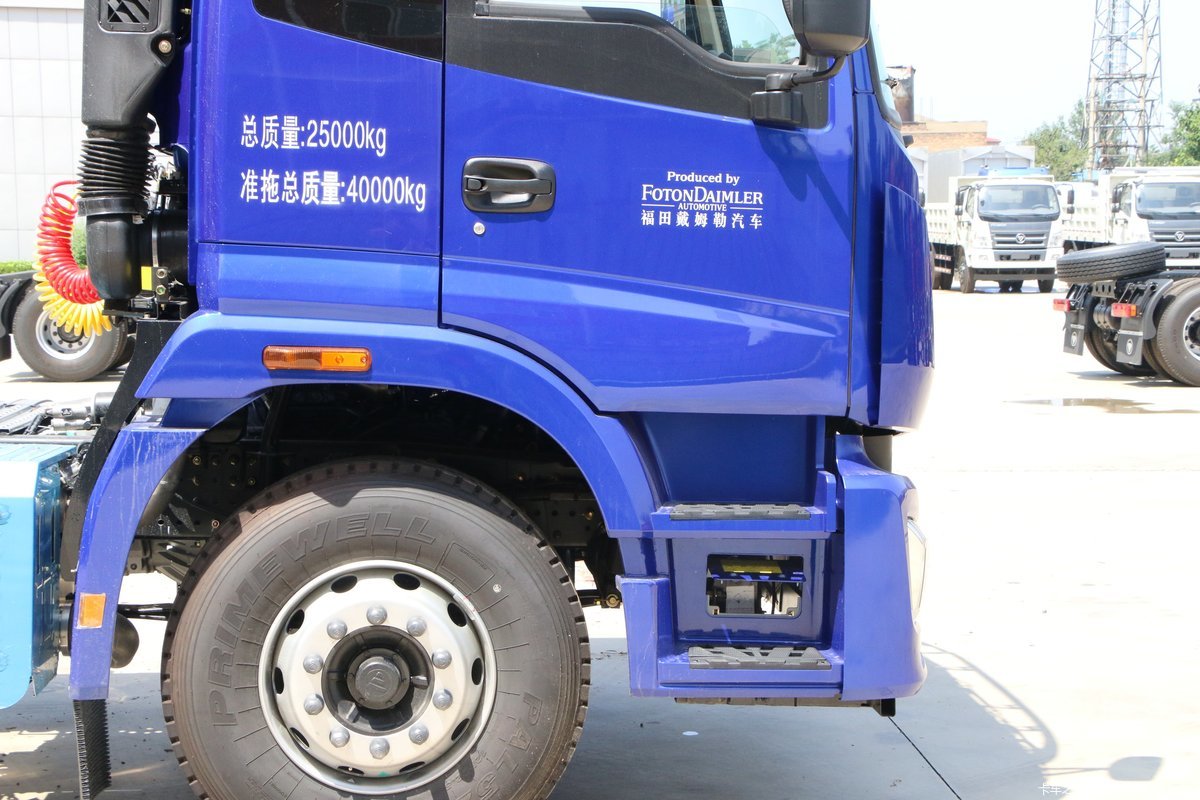 【图】福田 欧曼新etx 6系重卡 400马力 6x4牵引车(低顶)(bj4253snfkb