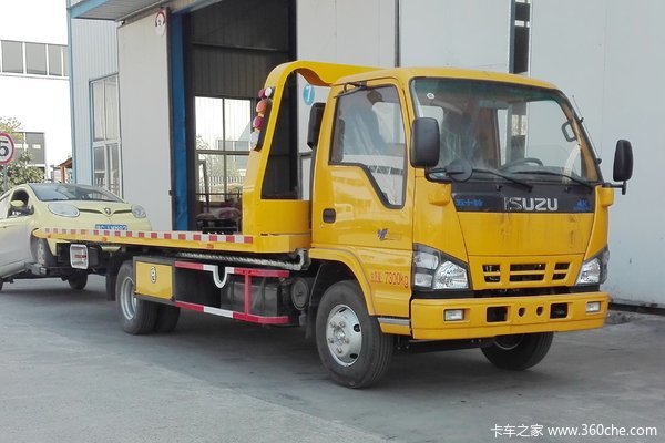 庆铃 五十铃600P 120马力 4X2 清障车(帕菲特牌)(PFT5071TQZP6A)