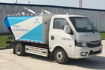 比亚迪T4C 4.3T 5.28米单排纯电动自装卸式垃圾车(XBE5040ZZZBEV)60.23kWh