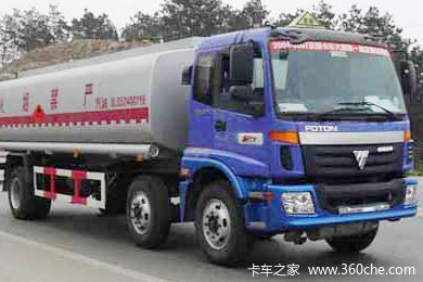 福田 欧曼ETX 210马力 6X2 运油车(醒狮牌)