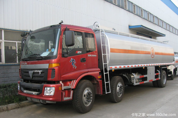 福田 欧曼5系 210马力 6X2 化工液体运输车(楚胜牌)(CSC5250GHYB)