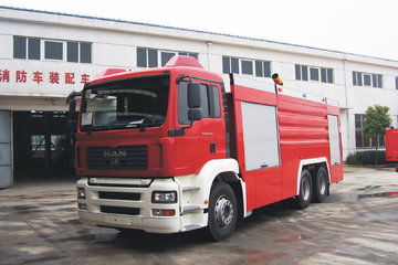 曼(MAN) TGA系列 430马力 6X4 消防车(中联牌)(ZLJ5300JXFJP16)