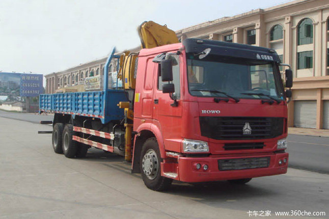 中国重汽 HOWO 266马力 6X4 随车吊(韶液牌)