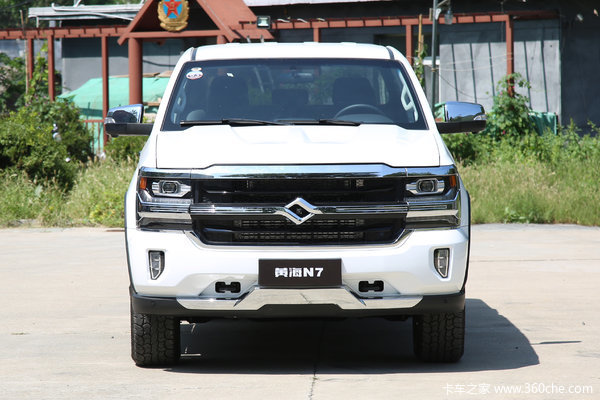 黄海 N7 2019款 运动版 2.4T汽油 218马力 两驱 双排皮卡(国六)
