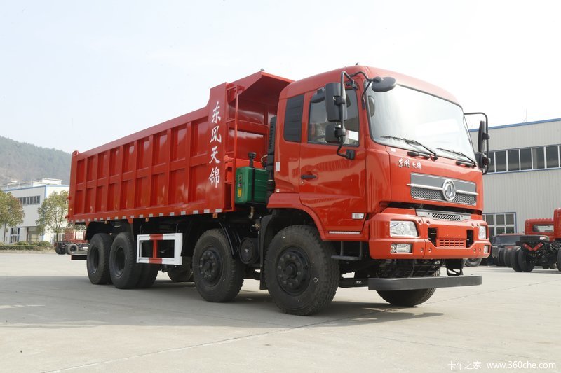 【图】东风商用车 天锦重卡 310马力 8x4 6米自卸车(dfh3310b2)_实拍