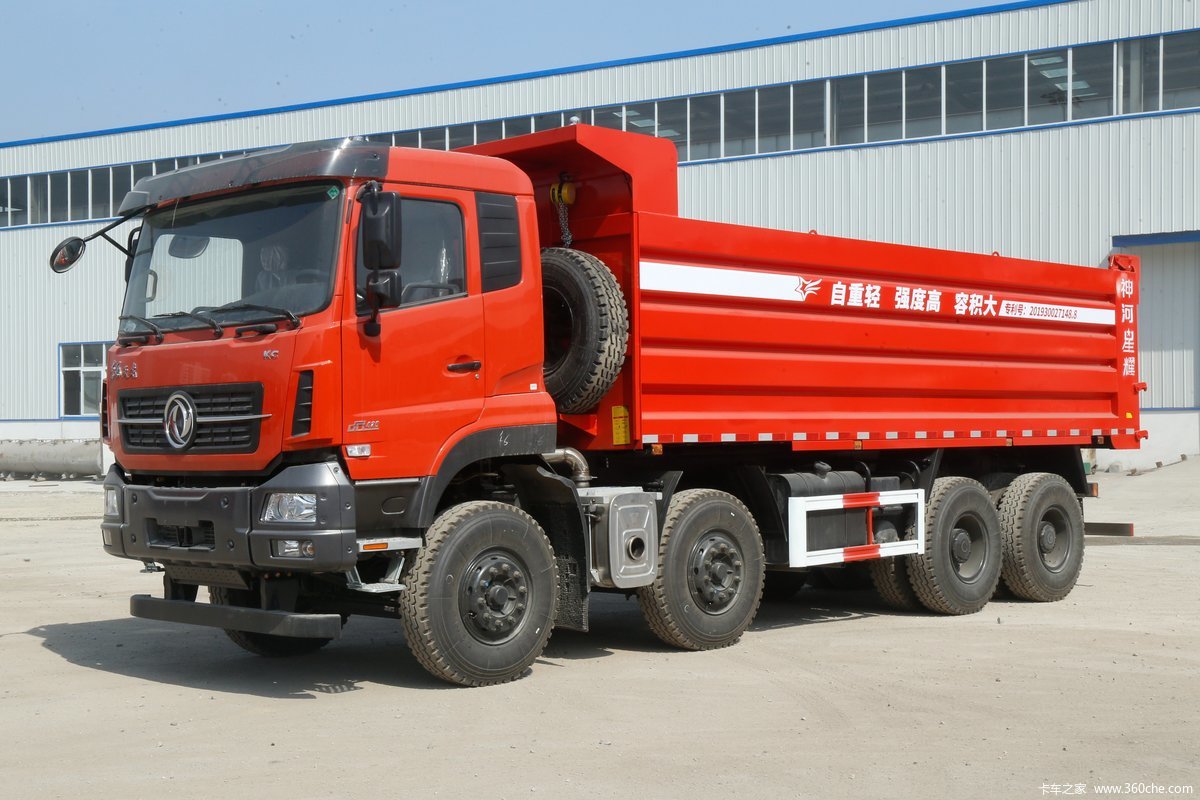 东风商用车 天龙KC重卡 420马力 8X4 7.3米自卸车(5.571速比)