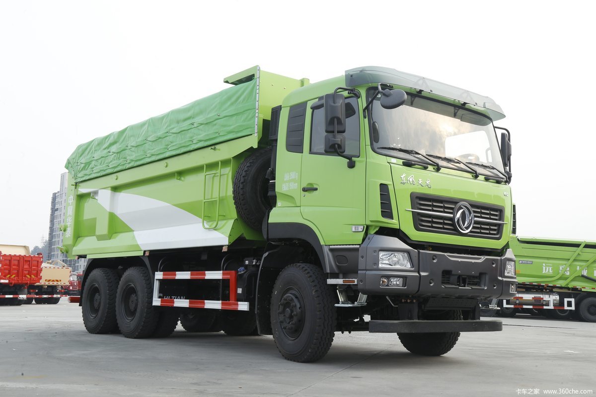 东风商用车 天龙KC重卡 420马力 6X4 7.2米自卸车(5.92速比)