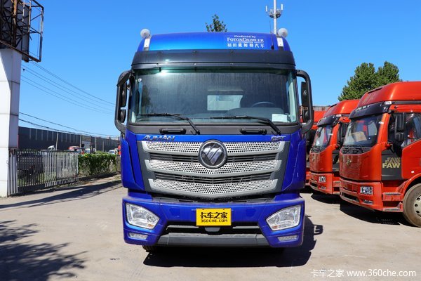 福田 欧曼EST 6系重卡 基本型 430马力 8X4 9.53米厢式载货车(BJ5319XXY-AF)