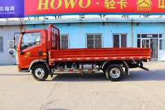 中国重汽HOWO 统帅 物流版 148马力 4.165米单排栏板轻卡(ZZ1047F341CE145)