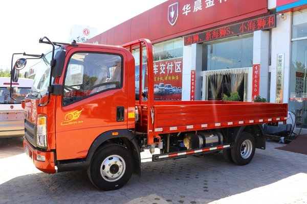 中国重汽HOWO 悍将 160马力 4.15米单排栏板轻卡(ZZ1117G3315F112)