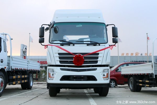 东风新疆 专底系列 300马力 8X4 平板运输车(大力牌)(DLQ5312TPBJH5)