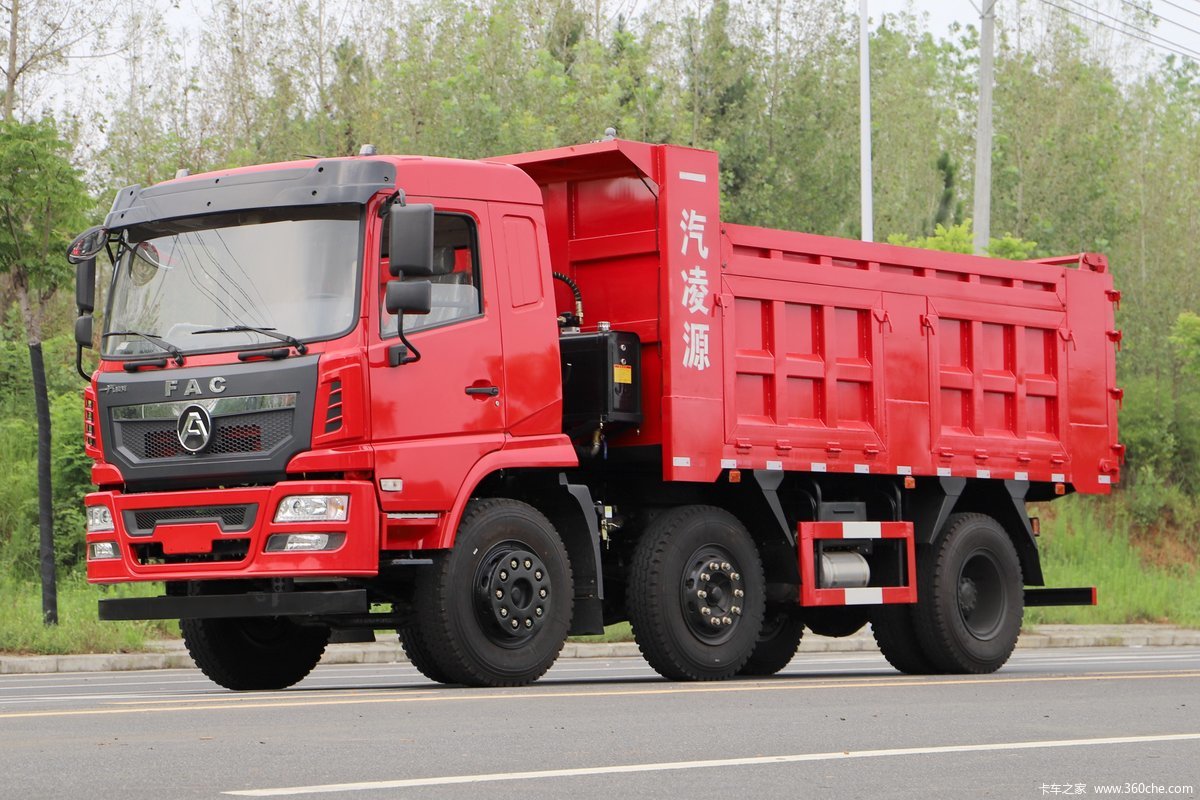 8米自卸车(cal3252c2gf3e5)_实拍图片_818418_卡车之家