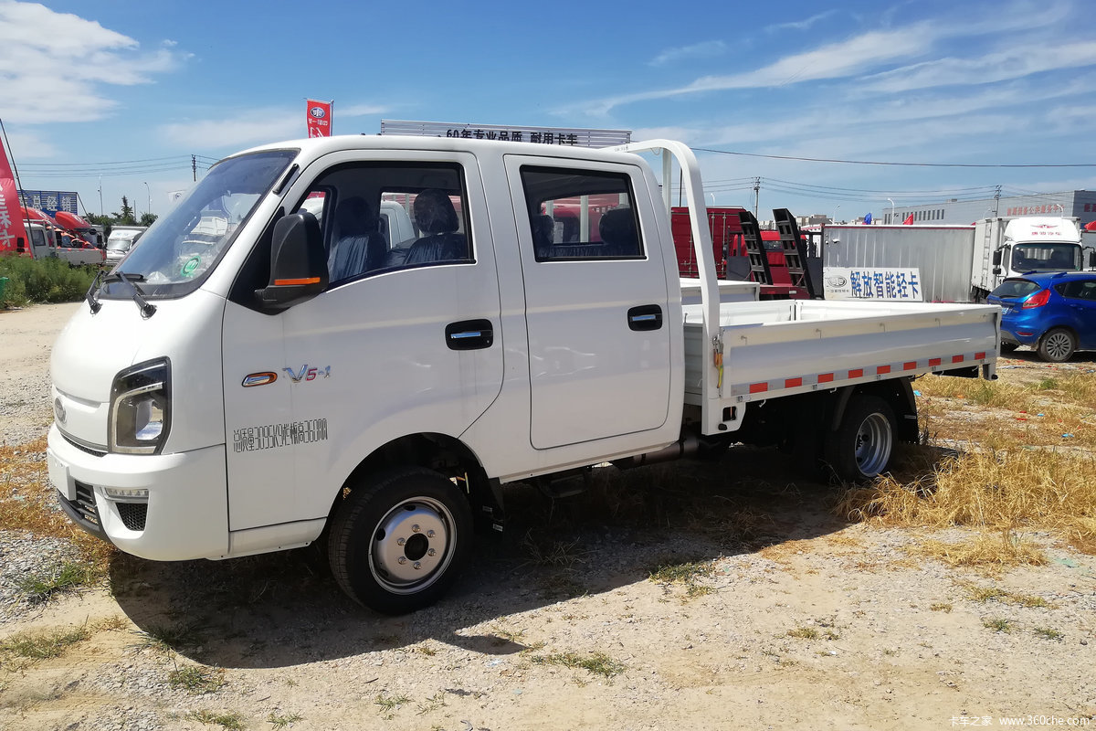 01米双排栏板轻卡(国六)(zb1030vsd5l)_实拍图片_819762_卡车之家