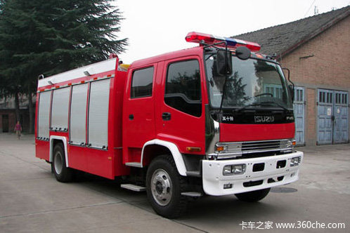 庆铃 五十铃 260马力 4X2 消防车(银河牌)(BX5160GXFAP60W)