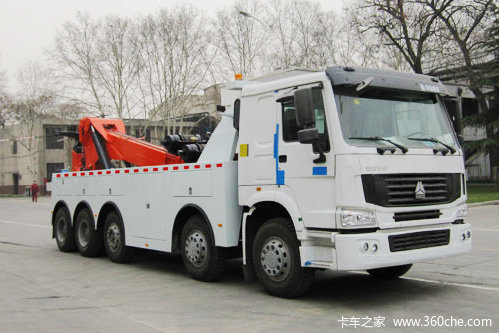 中国重汽 HOWO T5G 380马力 10X6 清障车(宇通牌)