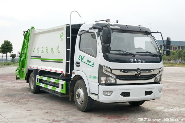 程力新能源 8立方 7.35米单排纯电动压缩垃圾车(CL5090ZYSBEV)158.72kWh