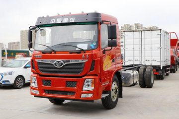 中国重汽 豪曼H5中卡 170马力 6.75米排半仓栅式载货车(法士特)(ZZ5188CCYF10EB1) 卡车图片