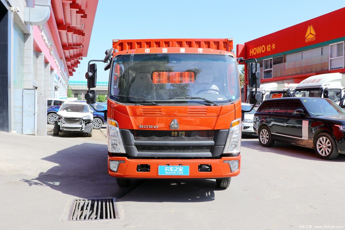 中国重汽HOWO 悍将 116马力 4.15米单排售货车