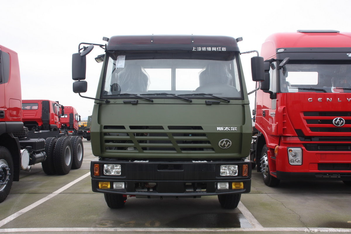 【图】红岩 斯太尔重卡 266马力 4x2 载货车(专用车底盘)(cq1190bl461