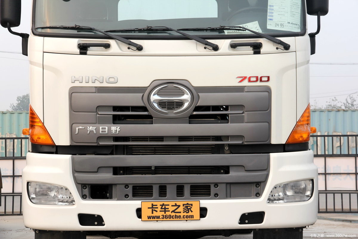 【图】广汽日野 700系列重卡 380马力 4x2 牵引车(yc4180sh2pe)_实拍