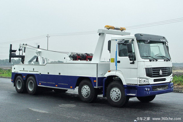 中国重汽 HOWO 266马力 8X4 清障车(常奇牌)