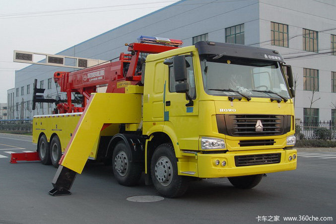 中国重汽 HOWO 266马力 8X4 清障车(常奇牌)