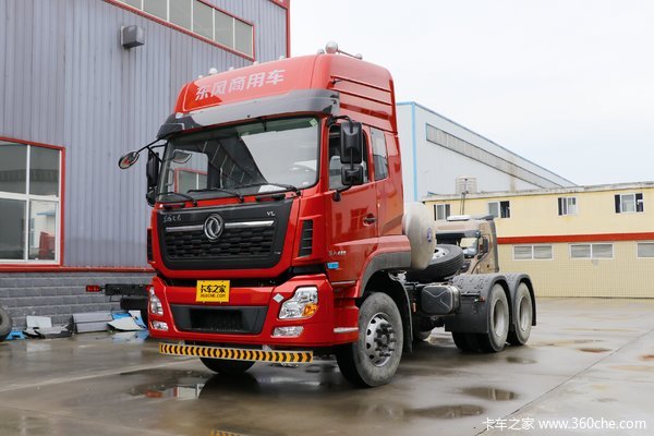 东风天龙vl牵引车450马力新车到店