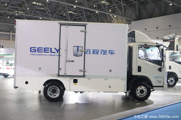 吉利远程 GLR 4.5T 4.14米单排增程式厢式轻卡