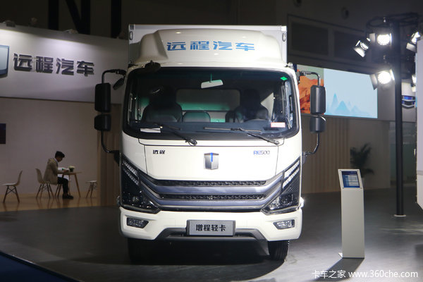 吉利远程 GLR 4.5T 4.14米单排增程式厢式轻卡