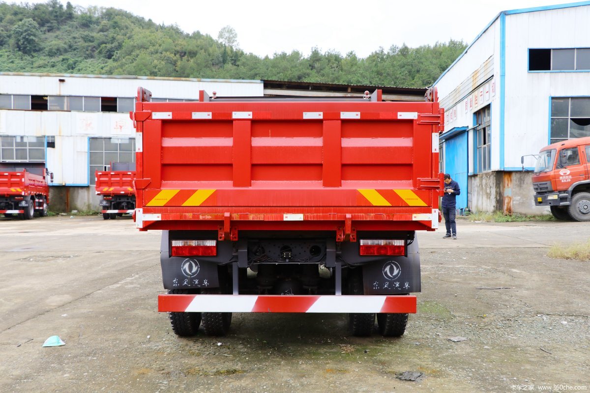 【图】东风华神 擎宇 129马力 4x2 4米自卸车(eq3042glv3)_实拍图片