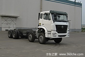 中国重汽 豪瀚J7B重卡 336马力 8X4载货车底盘