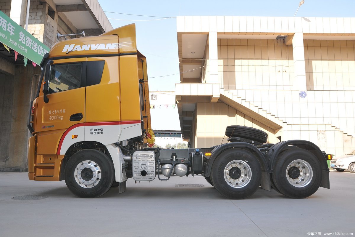 【图】徐工 汉风(汉风)g9 黄金版 550马力 6x4 牵引车(nxg4251d5wc)