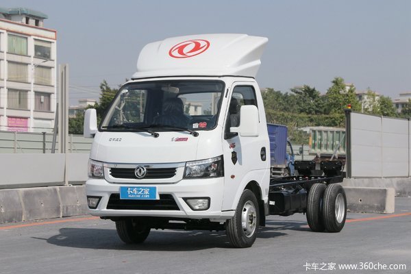东风途逸 T5 1.6L 122马力 汽油 3.965米单排仓栅式小卡(国六)(EQ5021CCY16QCAC)