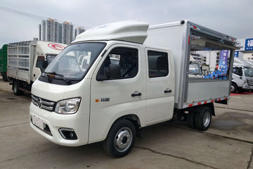 福田 祥菱M1 1.6L 122马力 汽油 2.6米双排翼开启厢式小卡(国六)(BJ5021XYK2AV4-02)