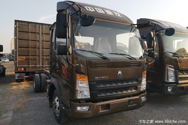 降价促销 中国重汽豪沃轻卡 王载货车