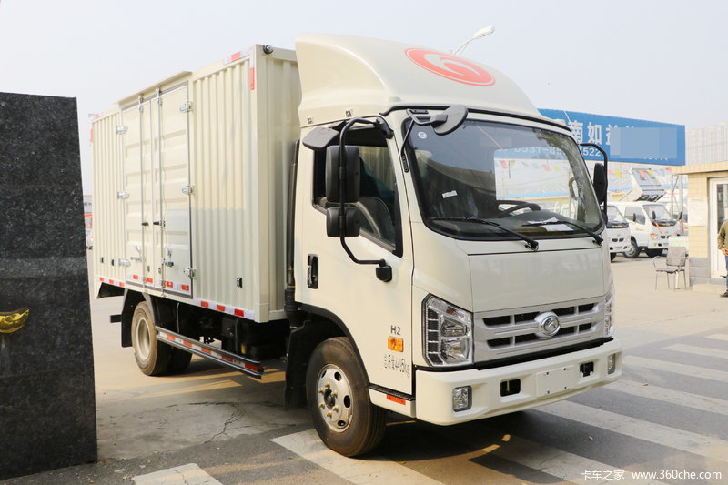 15米单排厢式轻卡(bj5043xxy-j7)_实拍图片_851614_卡车之家