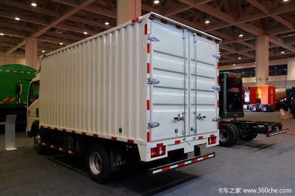 中国重汽HOWO 悍将 经典款 116马力 4.15米单排厢式轻卡(ZZ5047XXYF3315E145)