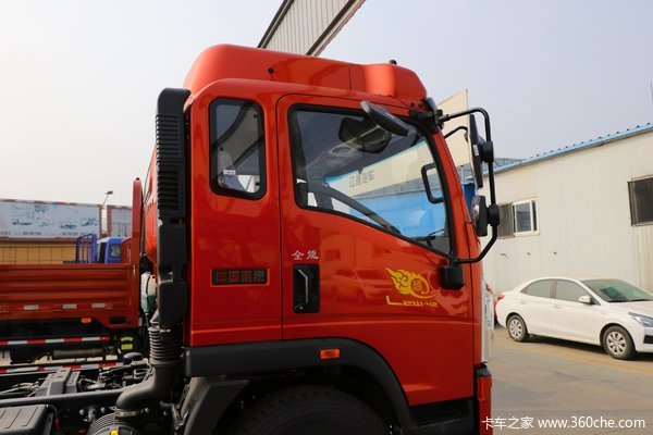 中国重汽HOWO 悍将 物流版 170马力 5.15米单排仓栅式载货车(云内)(ZZ5087CCYG381CE183)