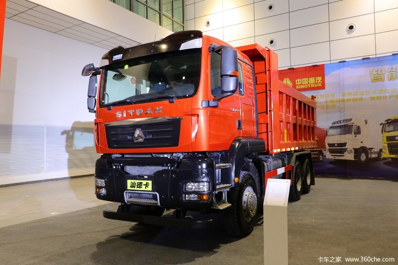 【图】中国重汽 汕德卡sitrak g7h重卡 400马力 6x4 8.