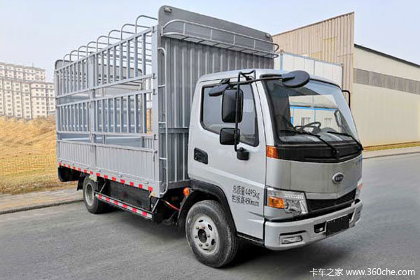 开瑞 大象EV 2021款 4.495T 4.1米单排纯电动仓栅式载货车(SQR5045CCYBEVH16)74kWh