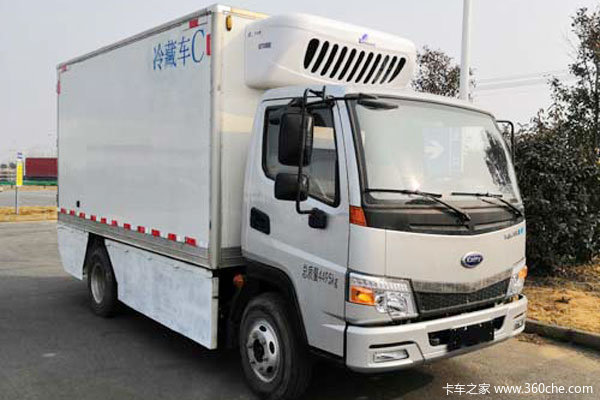 开瑞 大象 极地豪华板 4.5T 4.05米单排纯电动冷藏车(SQR5041XLCBEVH16)96kWh