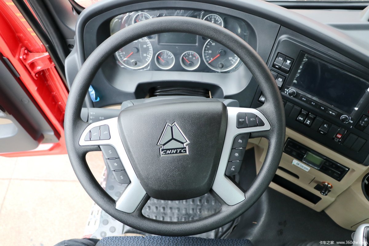 中国重汽 豪瀚n7w重卡 460马力 6x4牵引车(zz4255n3246e1) 驾驶室