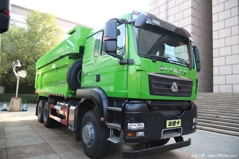 【图】中国重汽 汕德卡sitrak g7h重卡 400马力 6x4 6米自卸车(zz3256