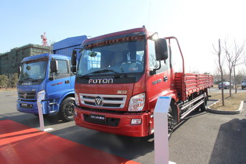 福田 奥铃捷运中卡 140马力 6.7米排半载货车(2012版)(BJ1121VHPFK-S) 卡车图片