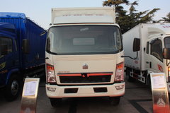 中国重汽HOWO 悍将中卡 160马力 4X2 7.8米厢式载货车(ZZ5167XXYG5615C1)